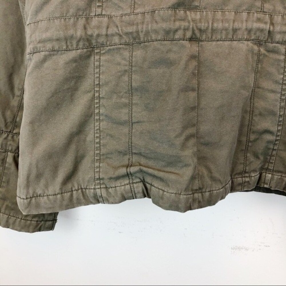 L.E.I. Military Jacket Army Green Coat Sz S - Picture 6 of 7